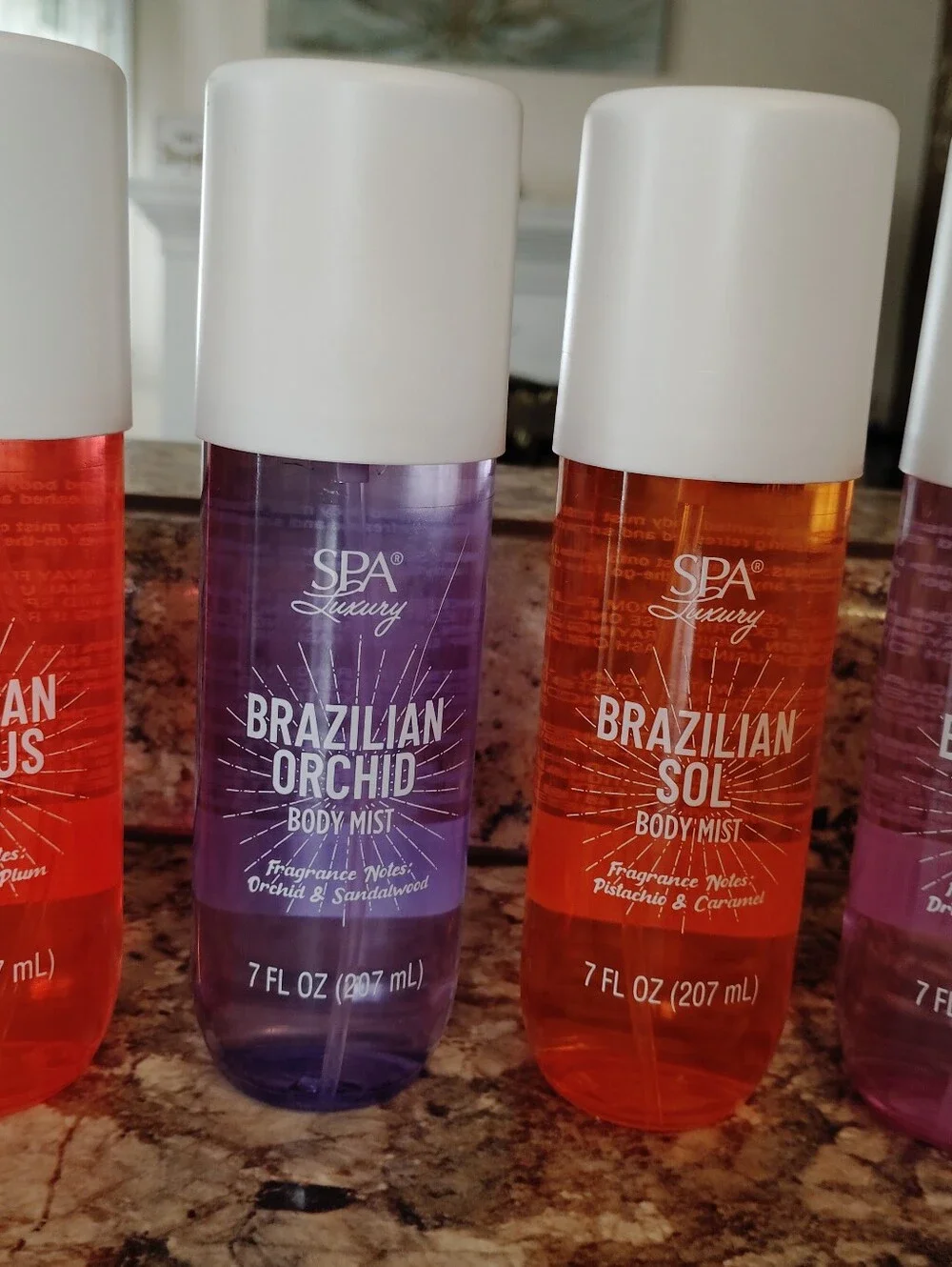 :​Spa Luxury Brazilian New Four-piece Women's Body Hair And Mist Set